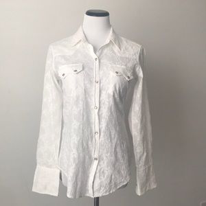 NILI LOTAN White Cotton Shirt
